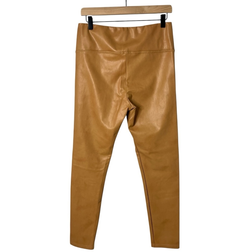 Avec Les Filles Faux Leather Leggings Size Large Biscotti Style 80156 - Picture 5 of 8